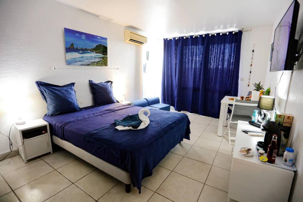 Paradis Studio & Plage A 1 Min Le Gosier  Exteriör bild