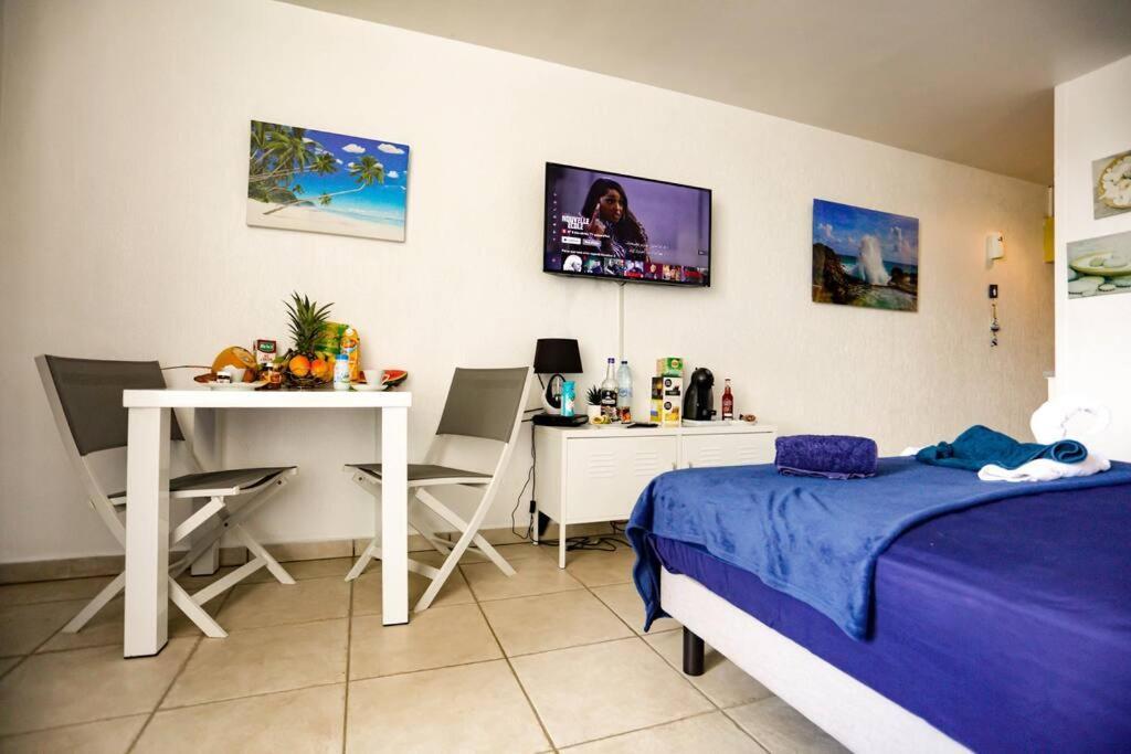 Paradis Studio & Plage A 1 Min Le Gosier  Exteriör bild