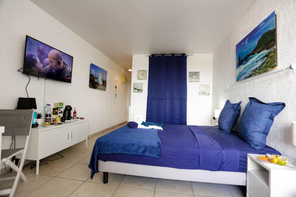 Paradis Studio & Plage A 1 Min Le Gosier  Exteriör bild