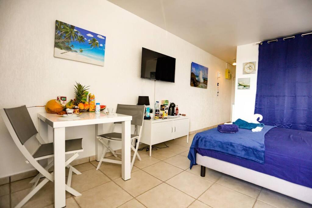 Paradis Studio & Plage A 1 Min Le Gosier  Exteriör bild