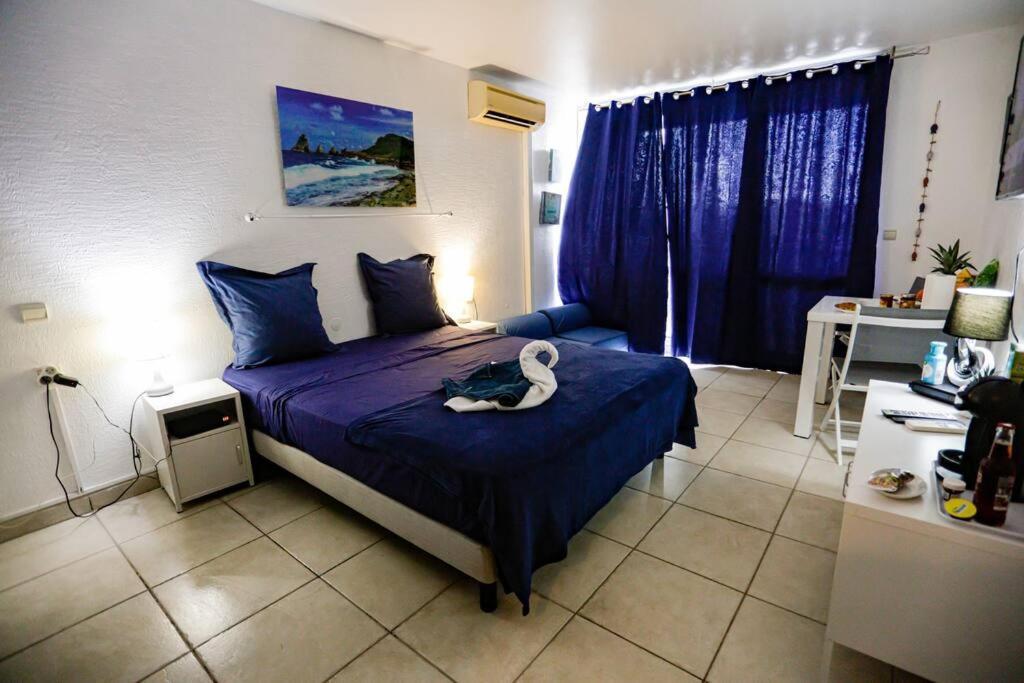 Paradis Studio & Plage A 1 Min Le Gosier  Exteriör bild