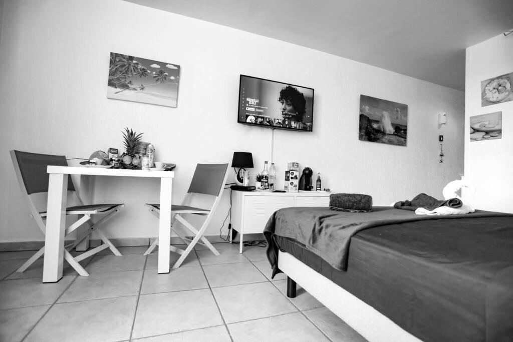 Paradis Studio & Plage A 1 Min Le Gosier  Exteriör bild